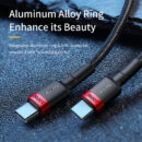 Baseus 100W Flash Charging Data Cable – Black Grey