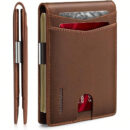 Wallet For Men – Slim Bifold Leather With RFID & Money Clip
