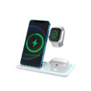 3‑in‑1 Phone Watch Headset Wireless Charger Folding Stand