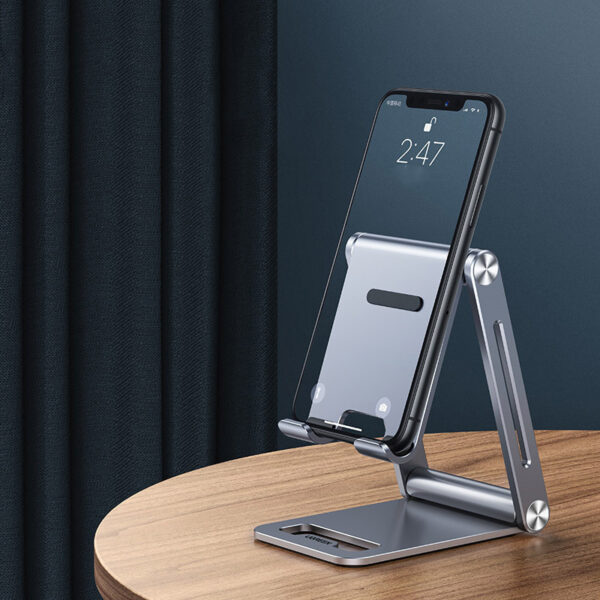 UGREEN Aluminum Mobile Phone Holder – Sleek, Sturdy, Adjustable - Image 3