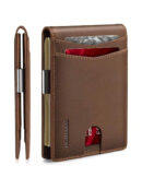 Wallet For Men – Slim Bifold Leather With RFID & Money Clip